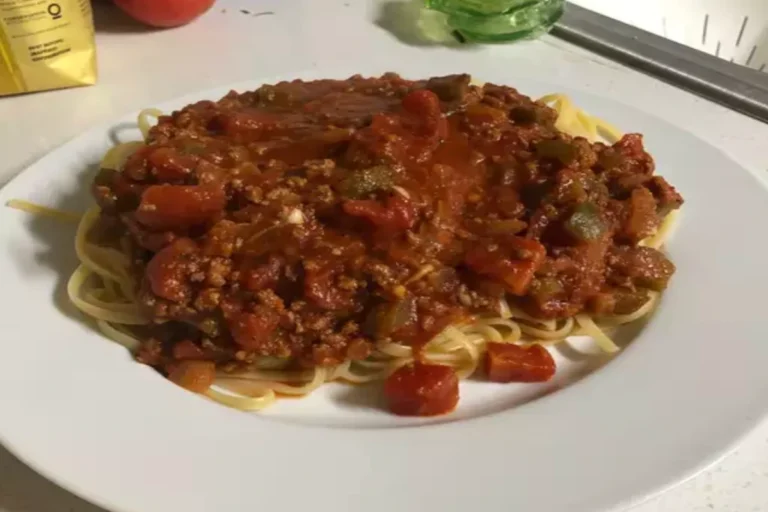Ground Beef Spaghetti
